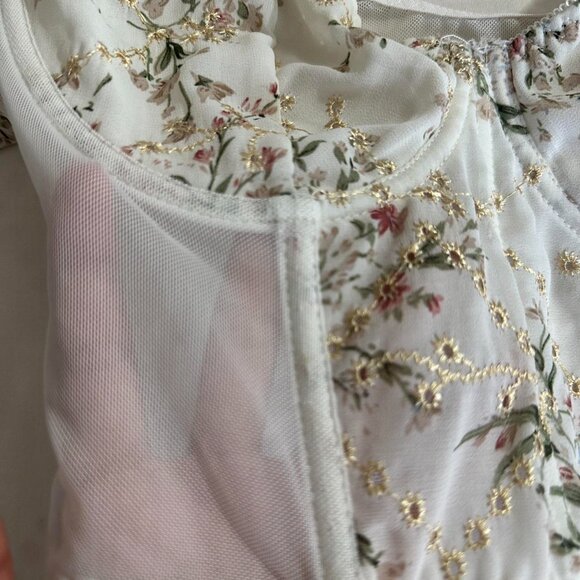 Floral corset top - Picture 2 of 4